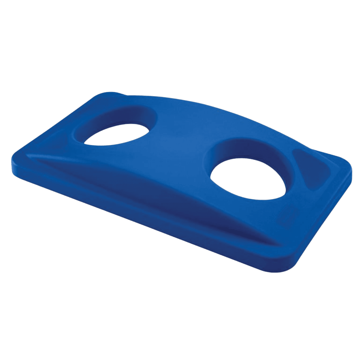Rubbermaid Slim Jim Recycle Bin Lid, Top Opening, 4/Package