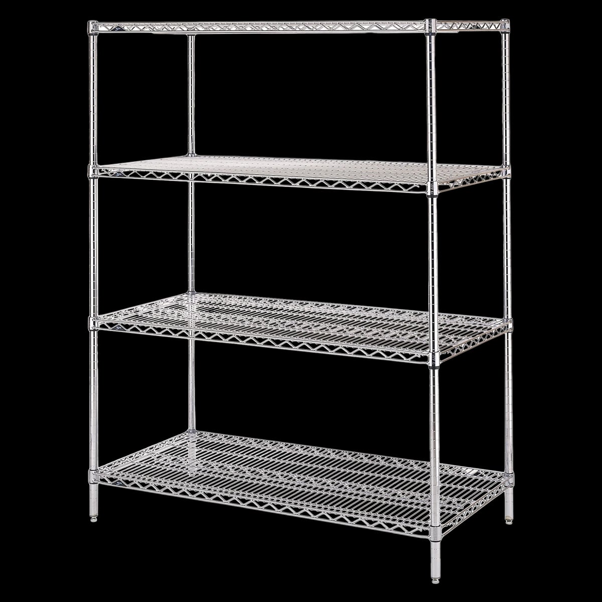 InterMetro Super Erecta Brite Wire Storage Shelving Unit