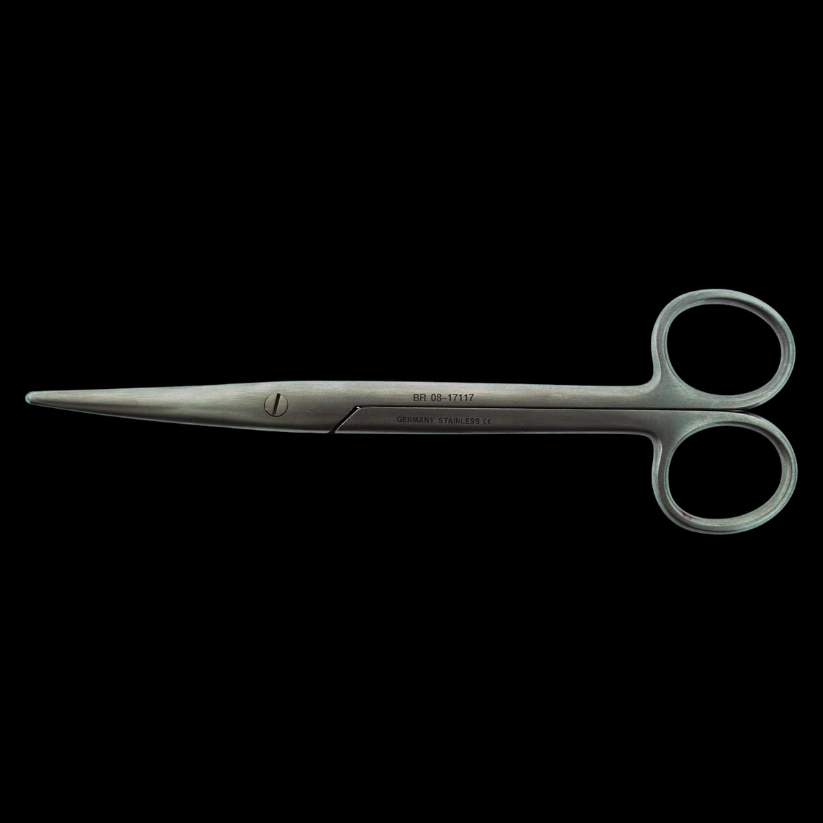 Mayo-Stille Scissors, Curved, 6-3/4" (17 cm), Stainless Steel, Non-Sterile, Reusable