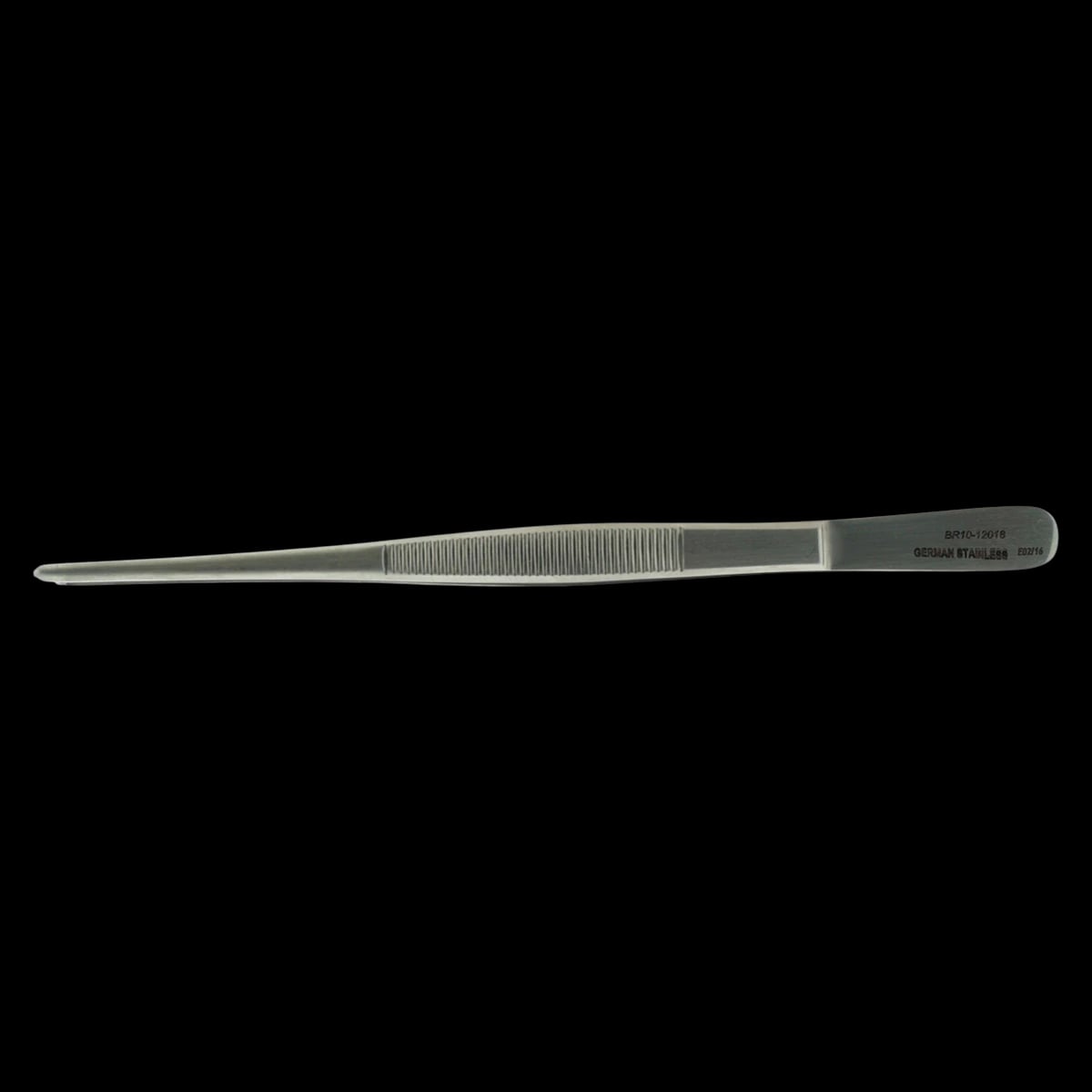 Tissue Forceps 1x2 Teeth, 7" Stainless Steel, Autoclavable