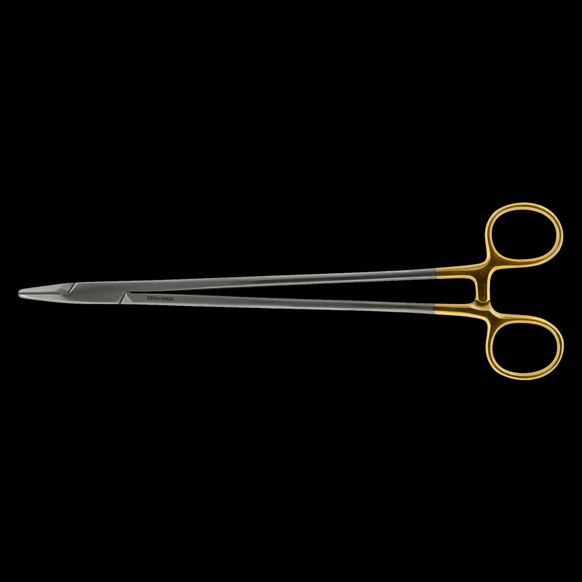 Mayo-Hegar Needle Holder, 10-1/4", Tungsten Carbide, Each