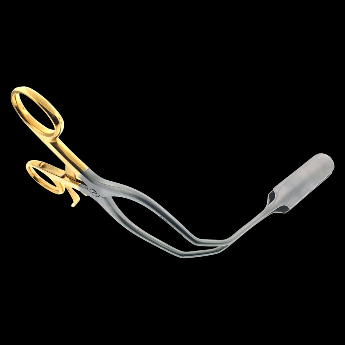 BR Surgical Lateral Wall Retractor, Right, 22x75mm (7/8x3"), Stainless Steel