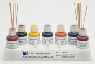 General Data Company Tissue Marking Stain, Green, 8 oz Bottle, 4/Case