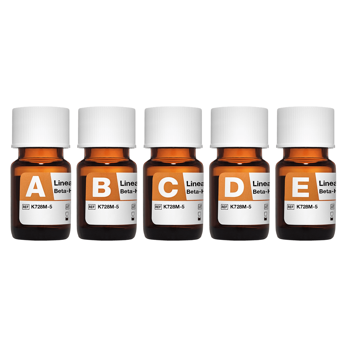Audit Microcontrols Micro LQ Beta-Hydroxybutyric Acid 5-Level Linearity Set, 5 x 1 mL, 5/Box
