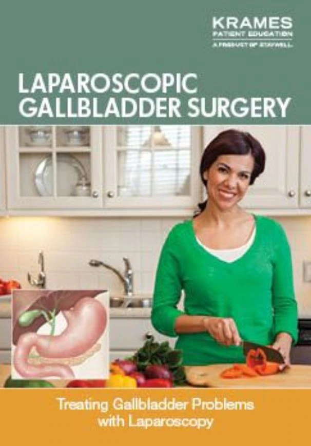 Krames Communications Laparoscopic Gallbladder Surgery Educational Booklet, 12 Pages, Each