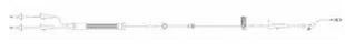 B. Braun Caresite IV Extension Set, 120" with CARESITE Injection Site, Spin-Lock Connector, 2 Non-Vented, 2 Roller Clamps, Back Check Valve, 41 mL Priming Volume, 24/Case