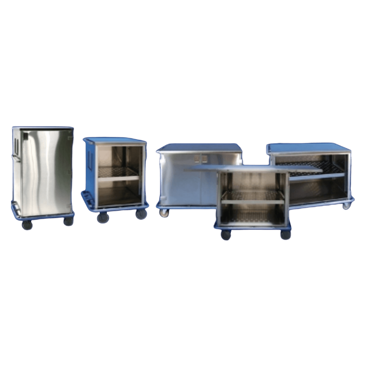 Mac Medical Closed Case Cart, 46 x 28.375 x 39.375 Inches, 2-Door