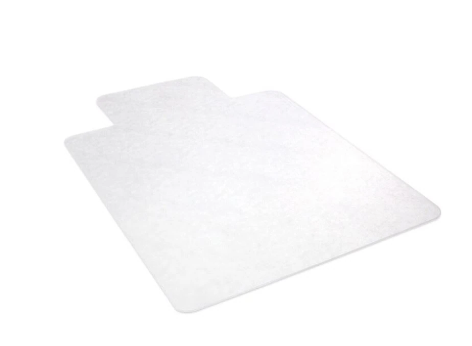 Realspace Chair Mat for Hard Surfaces, 45" x 53", Wide Lip, Clear