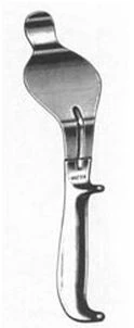 Miltex-Integra Bennett Tibia Retractor, 9-1/2" Overall Length, 2.5" Blade
