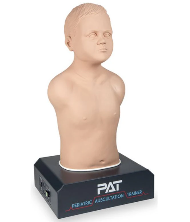 Nasco Healthcare PAT Pediatric Auscultation Trainer Torso Manikin