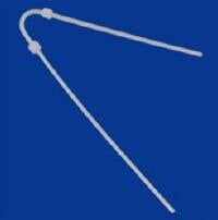 Argyle Dialysis Catheter, 2 Cuff, Left Peritoneal Tenckhoff, Pediatric, Swann Neck