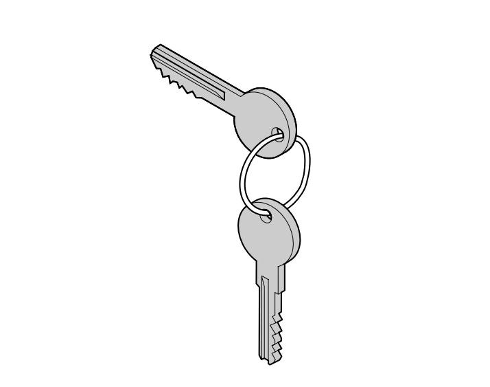 Midmark Master Key Lock for Cabinet, Each