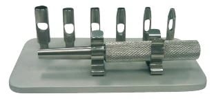 Keyes Biopsy Punch, 2mm, Stainless Steel, Each