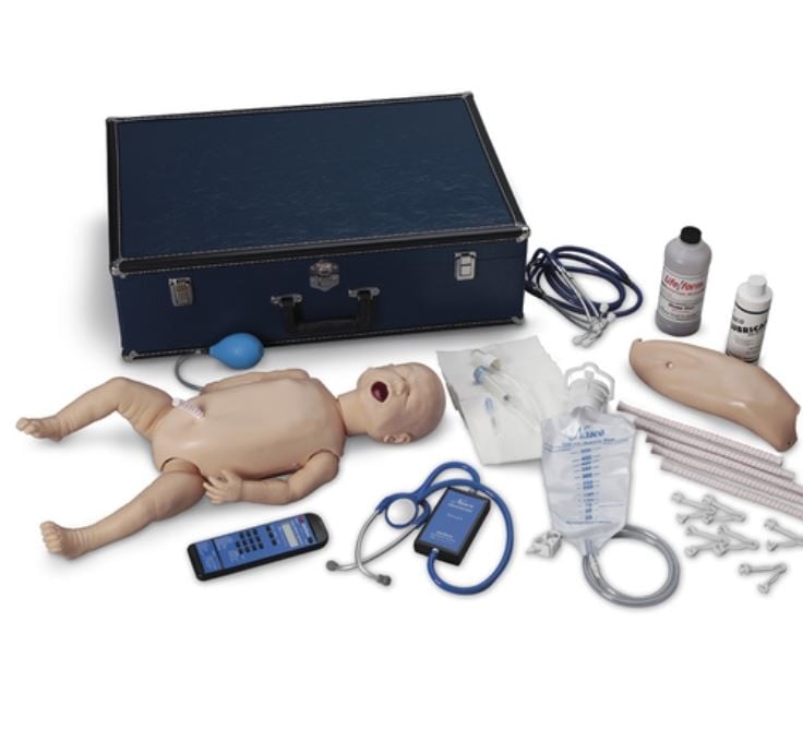Life/form Auscultation Training Simulator Infant with Hard Carry Case