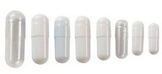 Apothecary Products Empty Gelatin Capsules, Size #0, Transparent, 0.68 mL