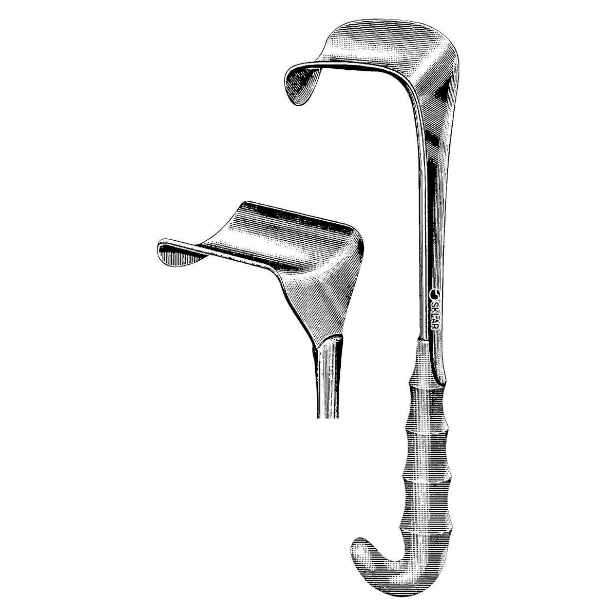 Sklar Kelly Retractor, 10-1/2"