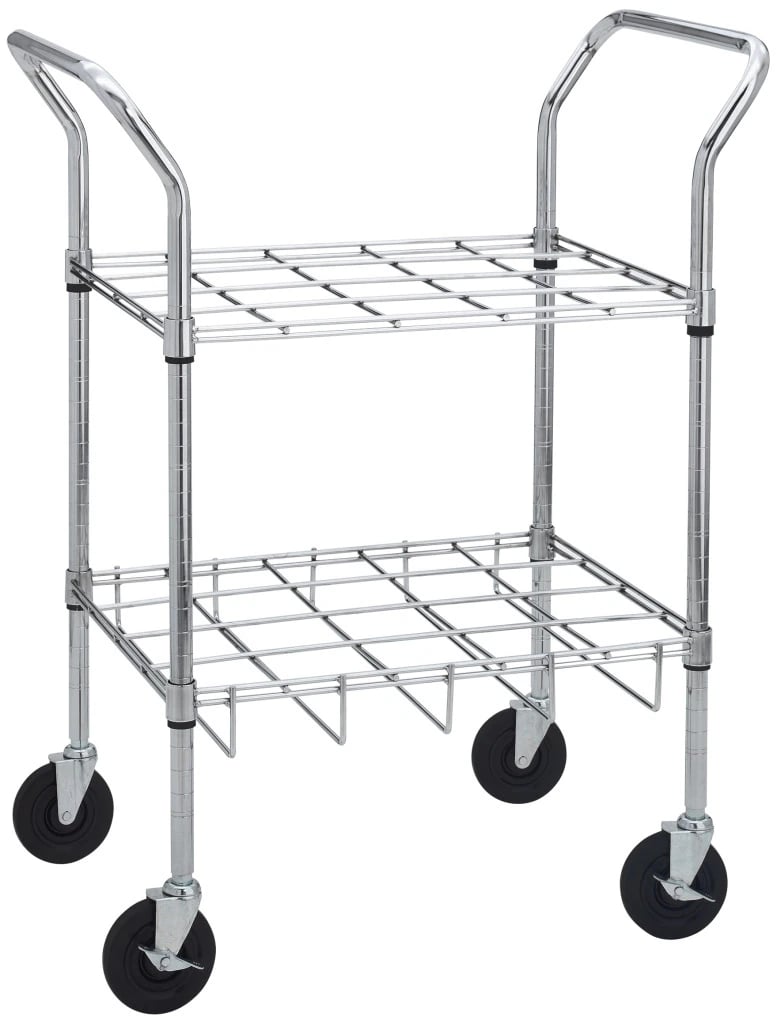 Drive Medical Designs Cart Oxygen Cylinder with 5" Casters and 2 Brakes