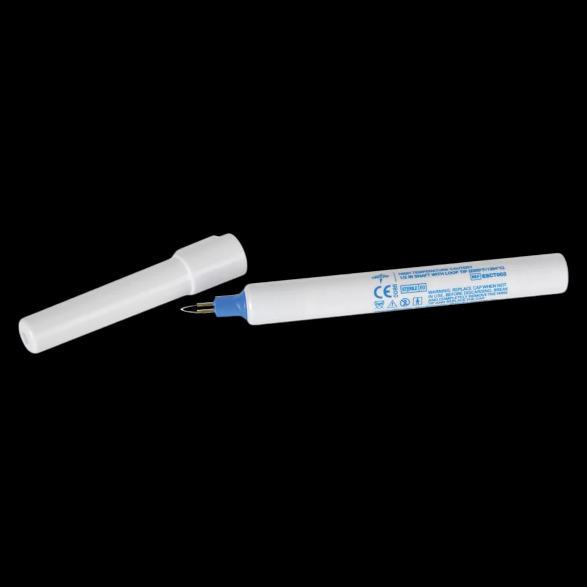 Medline High Temperature Cautery Pen, Loop Tip, 1/2" Shaft, 10/Box
