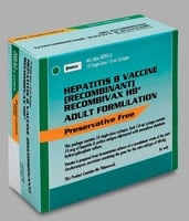 Recombivax-HB Adult PFS Inj, Hepatitis B Vaccine, 1mL, 10/Package