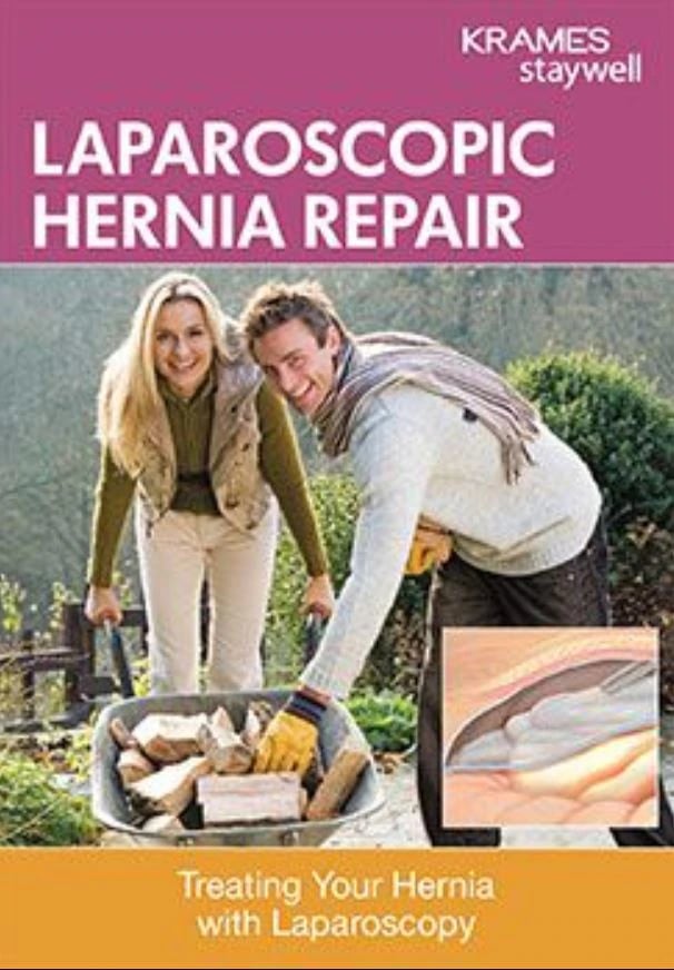 Krames Communications Laparoscopic Hernia Repair Educational Booklet, 12 Pages, Each