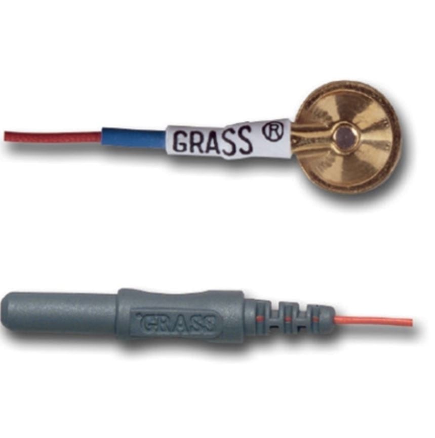 Grass Cup/Disc Electrode, 10mm, Gold, 10/Box