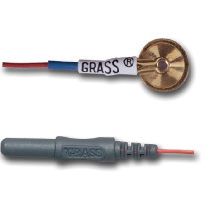 Grass Gold Surface Electrode, Cup/Disc 10mm, 10/Box