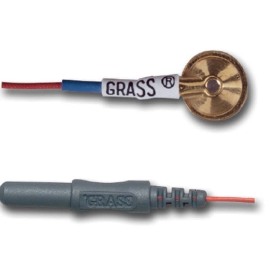 Grass Cup/Disc Electrode, 10mm, Gold, 10/Box