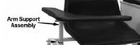 Winco Mfg LLC Arm Support Assembly Kit for 570-575 Chairs
