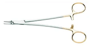 Ryder Needle Holder, Serrated Jaw, 6" Tungsten Carbide, Each