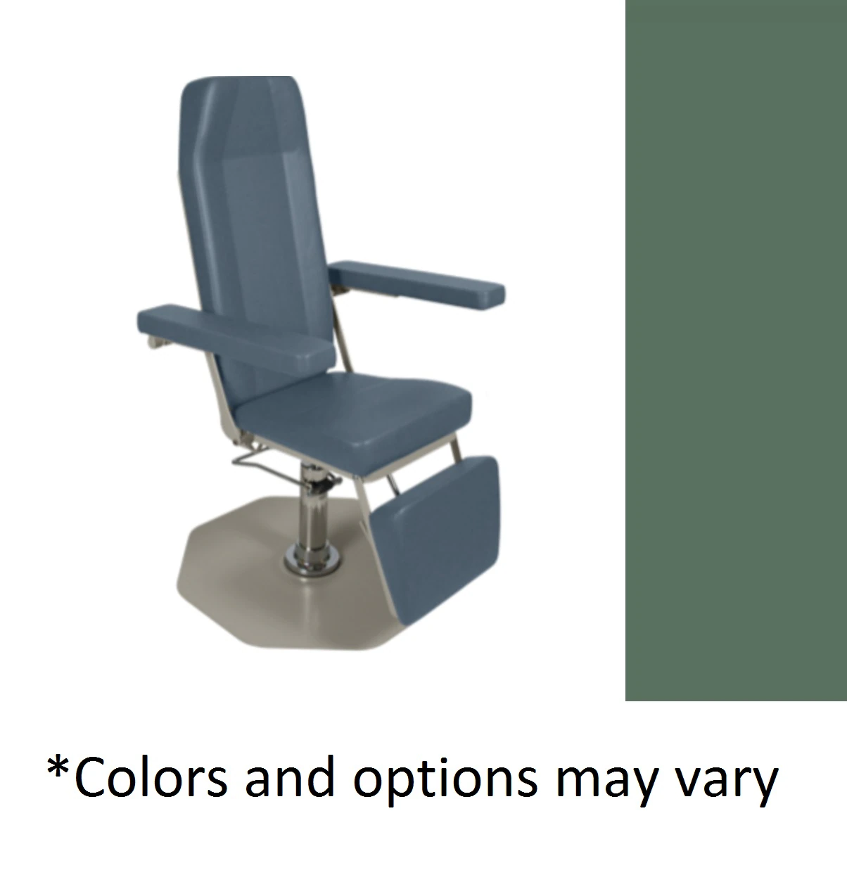 UMF Medical Sage Manual Phlebotomy Chair, 250 lb Capacity