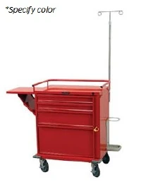 Harloff V-Series 4-Drawer Crash Cart