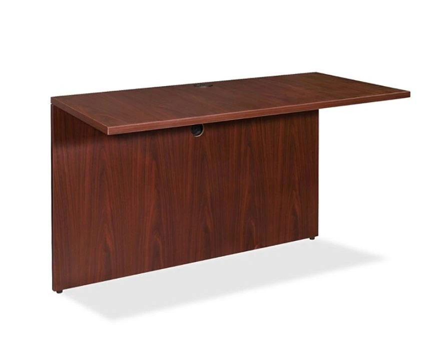 Lorell Essentials 69000 Series Bridge, 29.5"W x 42"D x 24"H, Mahogany