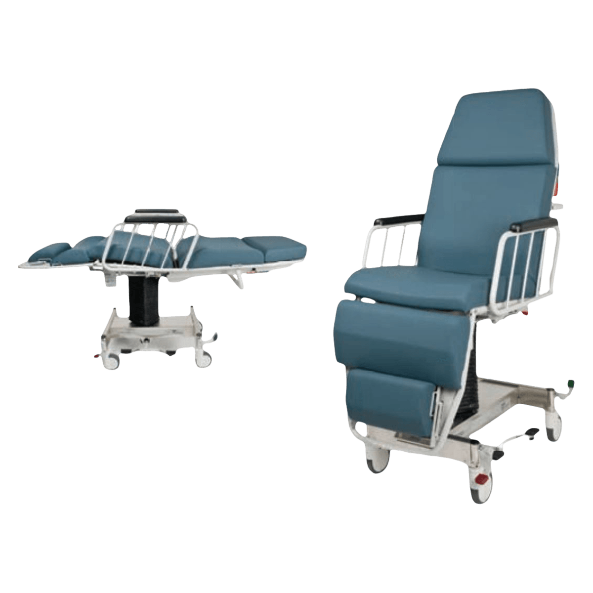 Hausted Mammography/Biopsy Chair, 75x27x31.5", 5 Casters, 355 lb Capacity