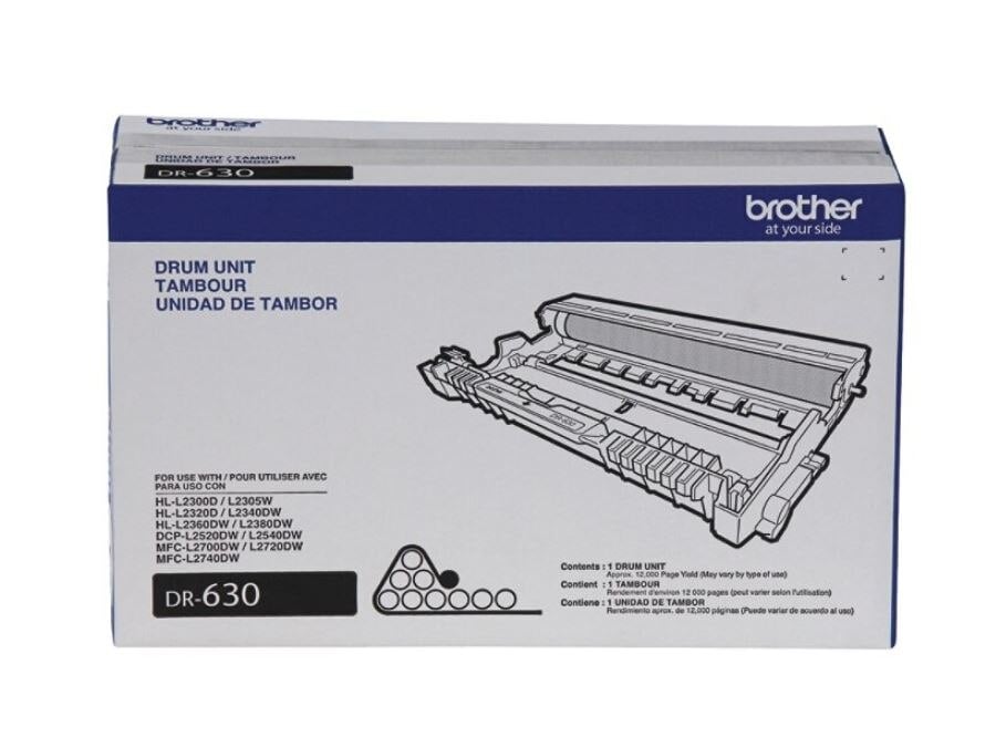 Brother DR630 Black Drum Unit