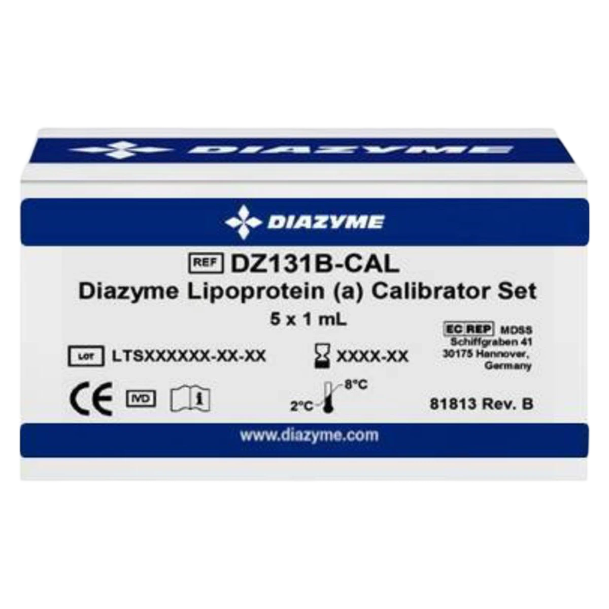 Diazyme Lipoprotein Calibrator, 5 x 1 mL Vials