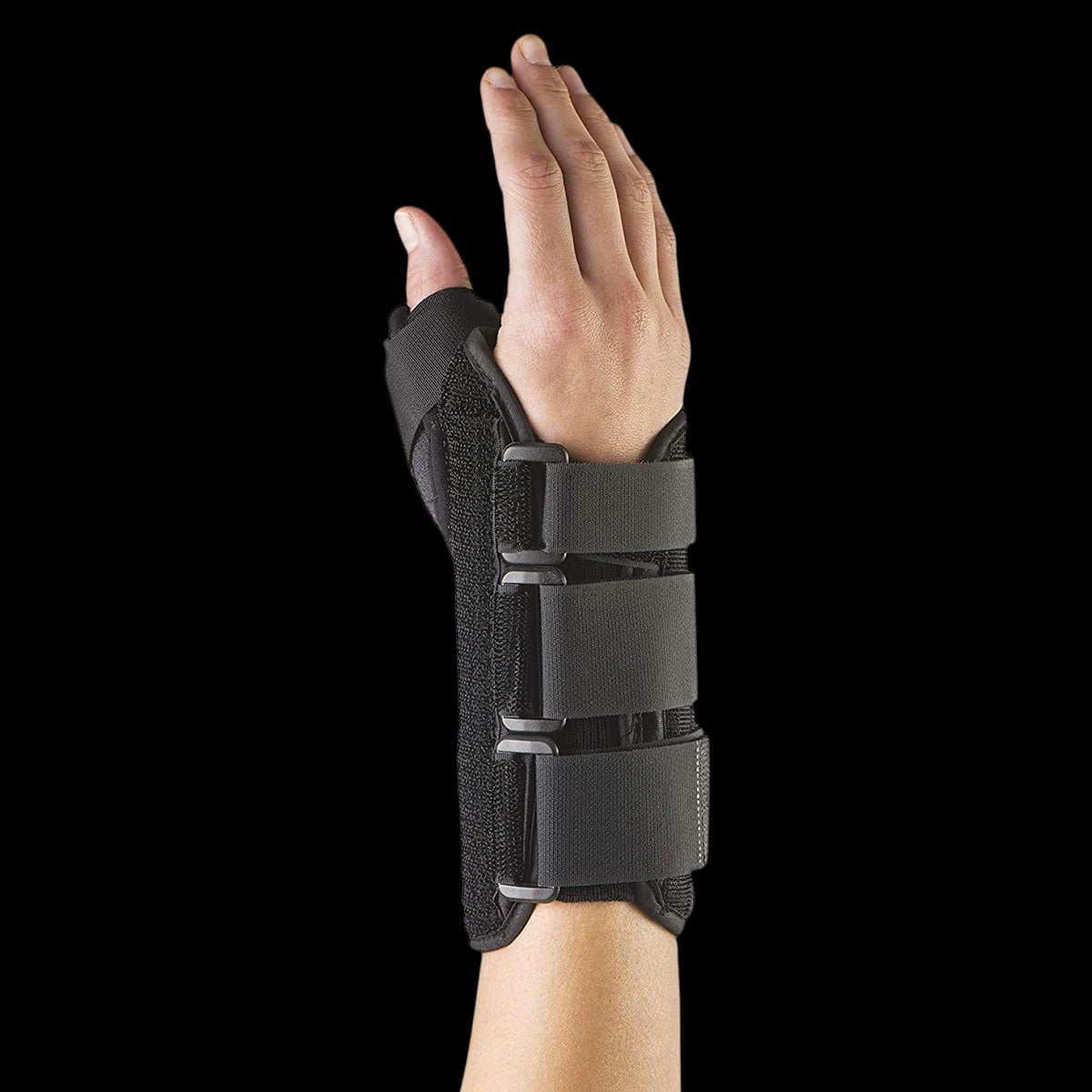 United Ortho Patientform Thumb Spica Splint, Wrist 8", Size Small, Left