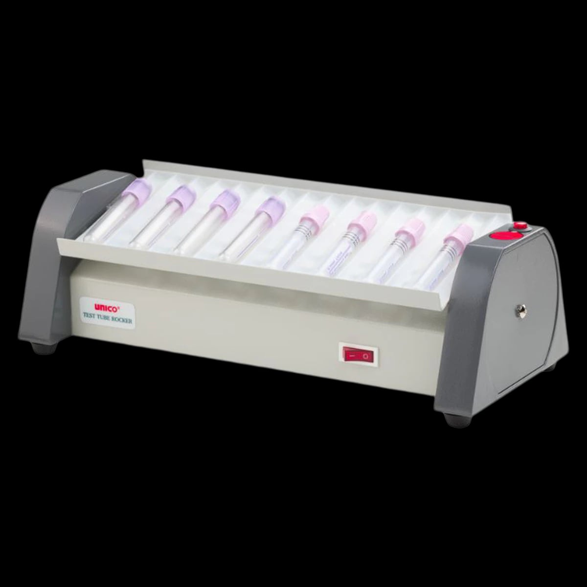Unico Rock-It Tube Rocker, 15 Place, Analog, 25 rpm, 220V, with Autoclavable Reversible Non-Slip Pad