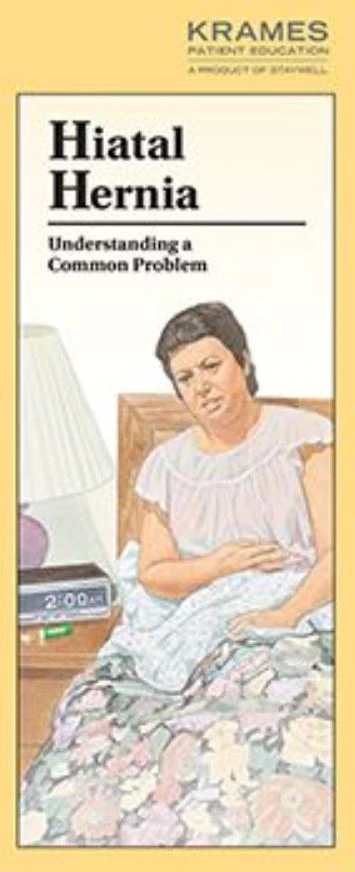 Krames Communications Hiatal Hernia Educational Brochure, 6-Panel, 50/Package