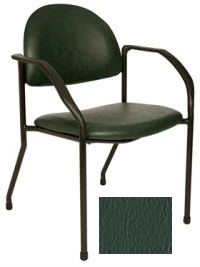 Brewer Deep Sea Side Chair, Steel Tube Frame, 24L x 24W x 34H, 250 lb Capacity, Each