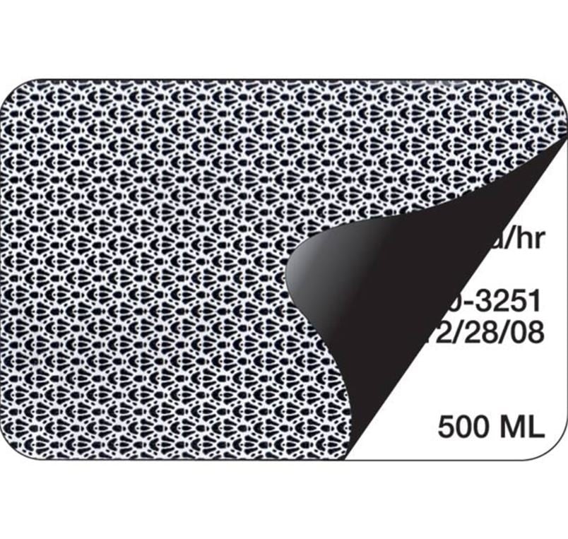 Marketlab Label Secure Block, 3" x 2", 500 Labels per Roll