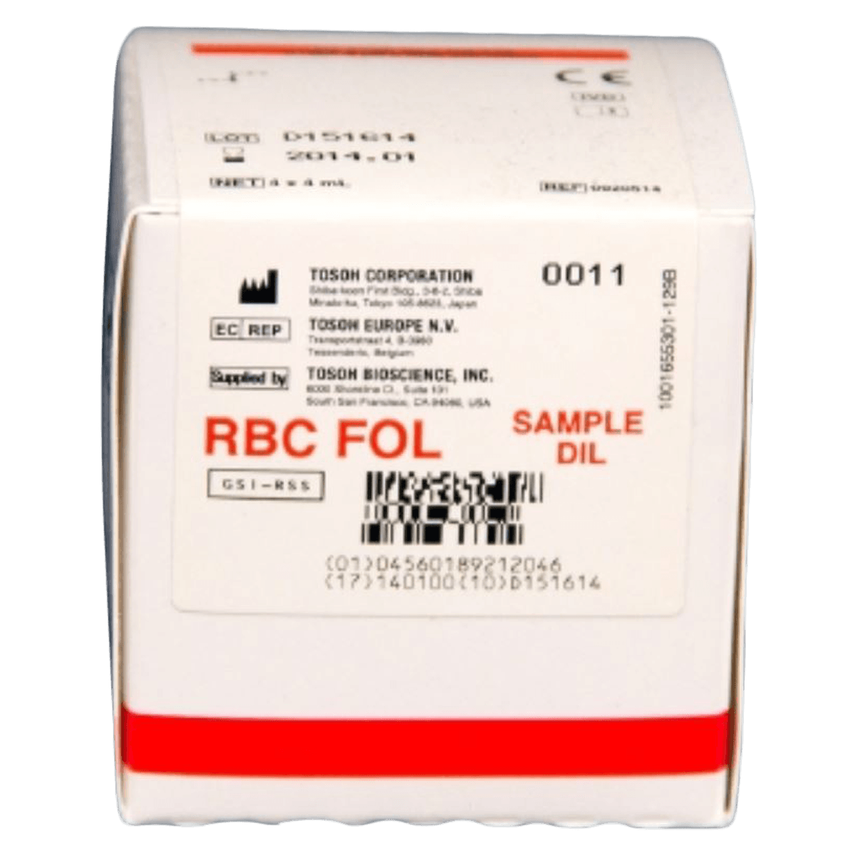 RBC Folate Solution Diluting, AIA-Pack, 4x4mL