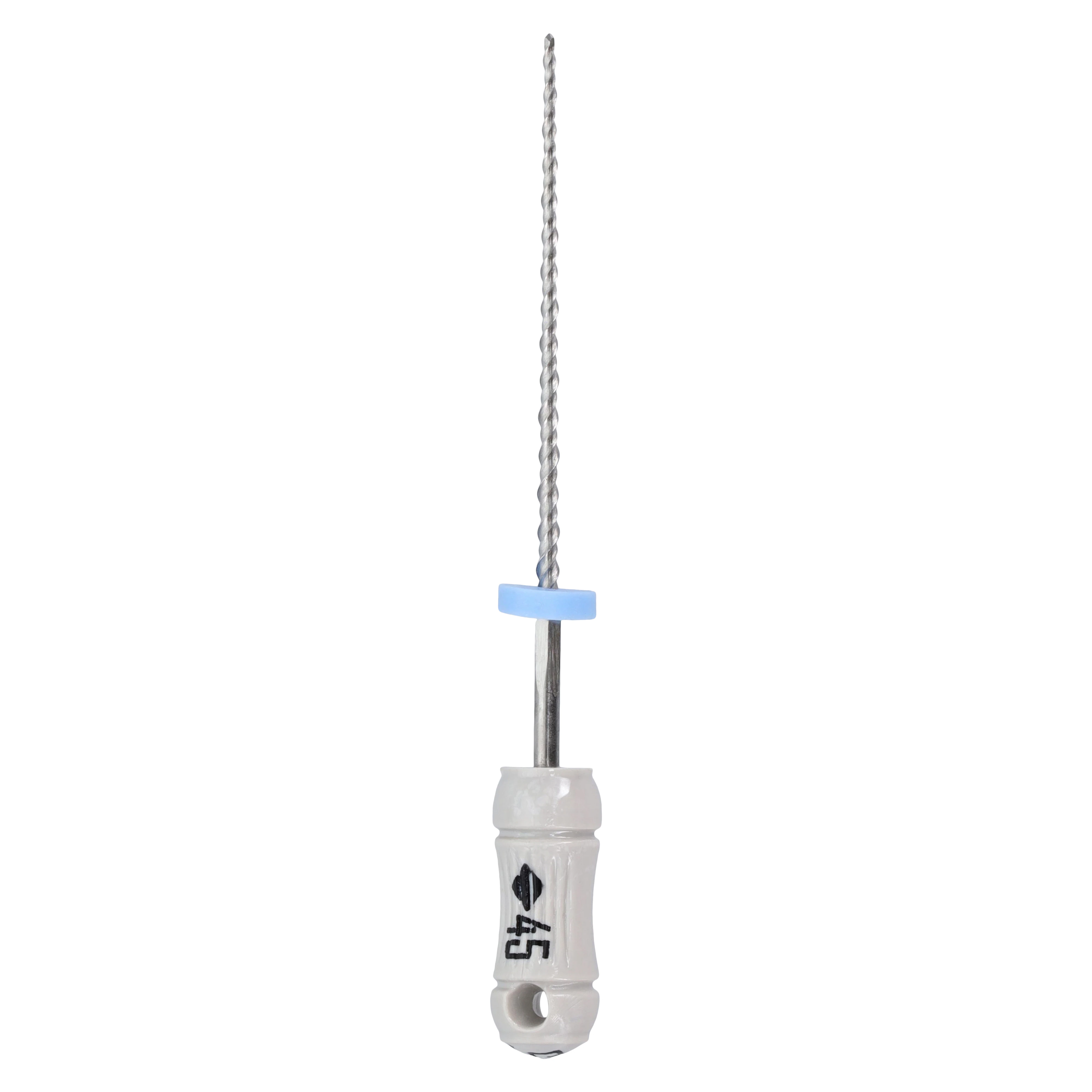 Kerr K-Flex Endodontic Files, #45, 25mm, White, Stainless Steel, 6/Pack, 15154