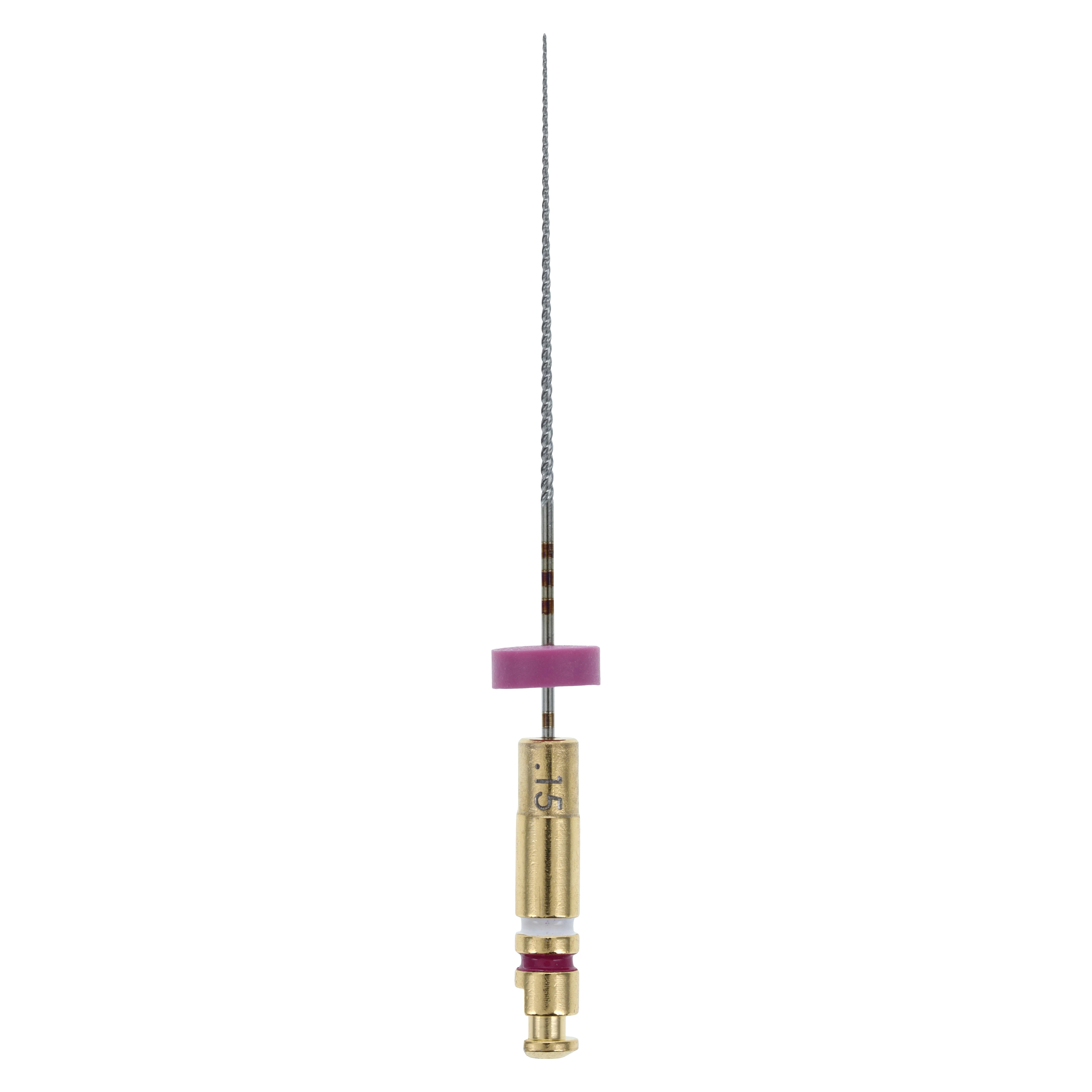 K3 Nickel Titanium Rotary Endodontic File, #15, .02 Taper, 25 mm, White, 6/Pk, 825-2155