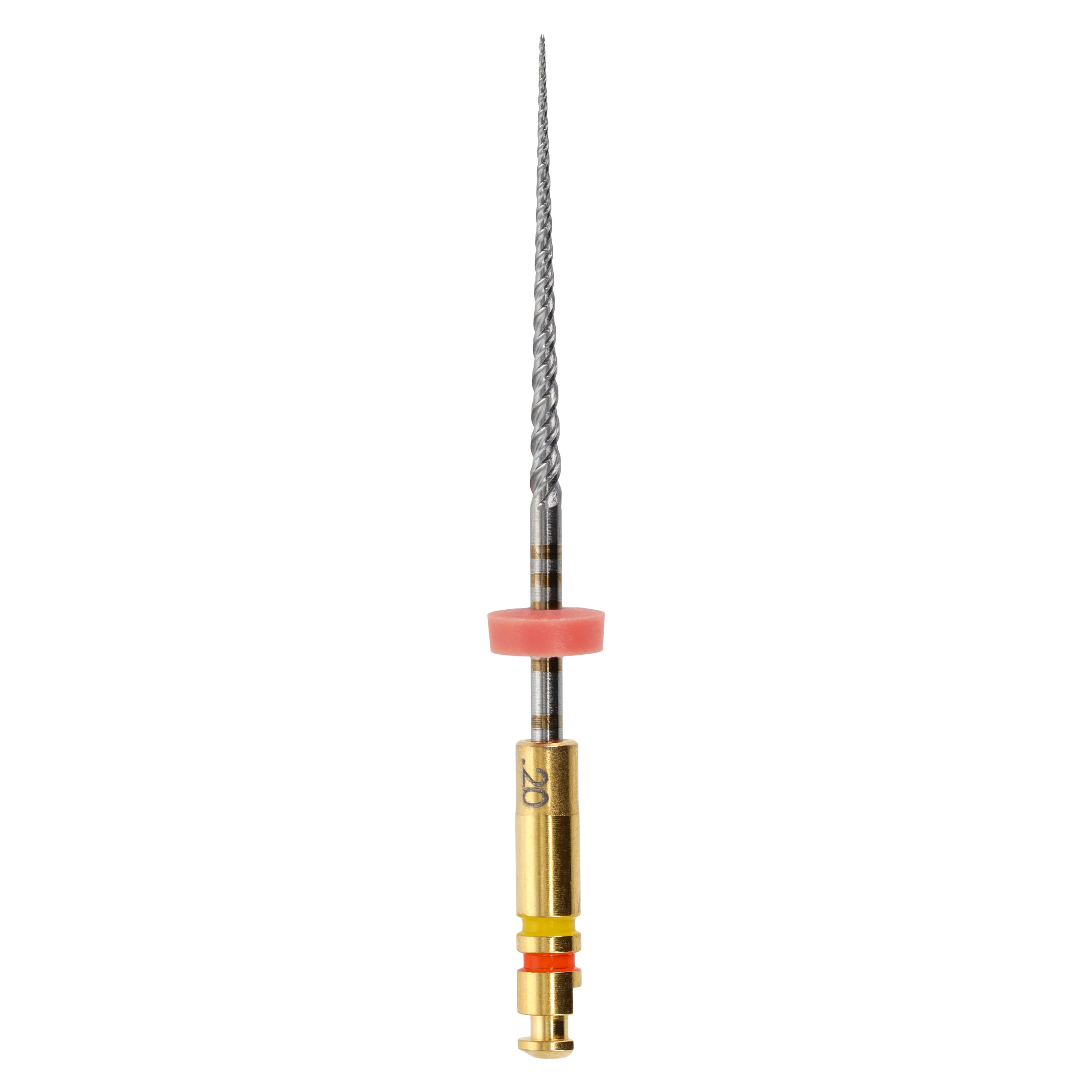 K3 Nickel Titanium Rotary Endodontic Files, Size #20, .06 Taper, 25 mm, Yellow, 6/Pack, 825-6205