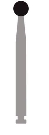 Kerr BluWhite Operative Carbide Bur, Round RA, Size #8, 2.3 mm Diameter, 10/Pkg