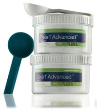 Kerr Take 1 Advanced VPS Impression Material Putty Pack, 400 g Base & 400 g Catalyst, 1/Pk, 34070