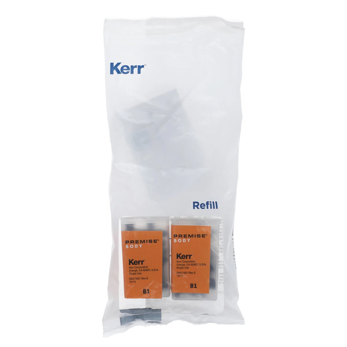 Kerr Premise Universal Nanofilled Composite, Body Shade B1, 0.2 g Unidose Refill, 20/Pk, #32655