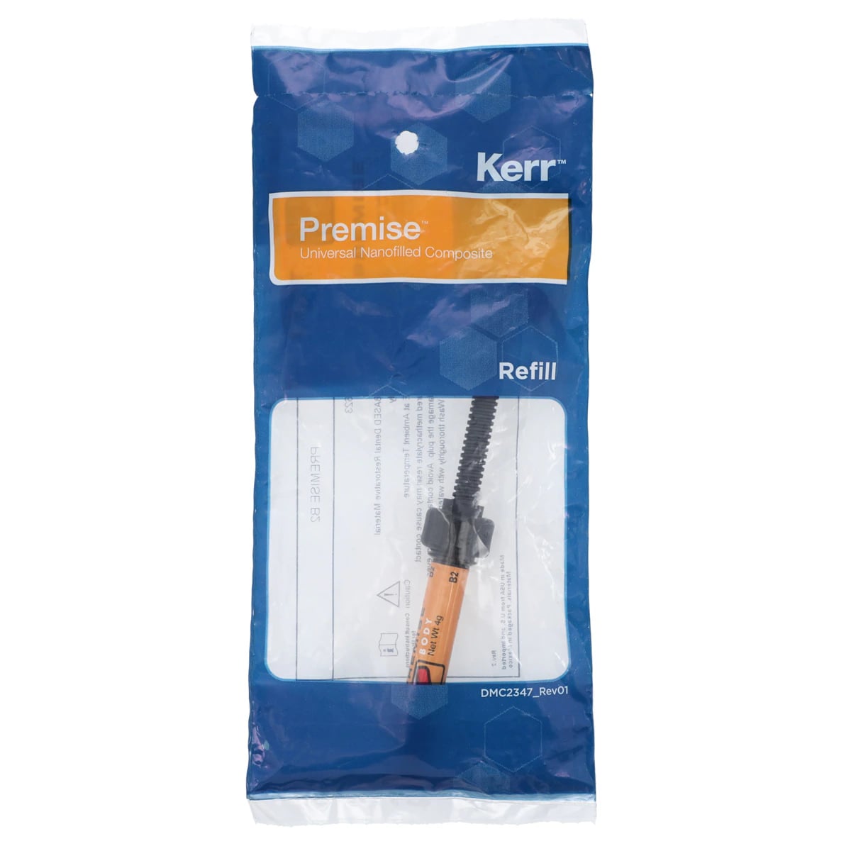 Kerr Premise Universal Nanofilled Composite Syringe Refill, Shade B2 Body, 4 g, #32623