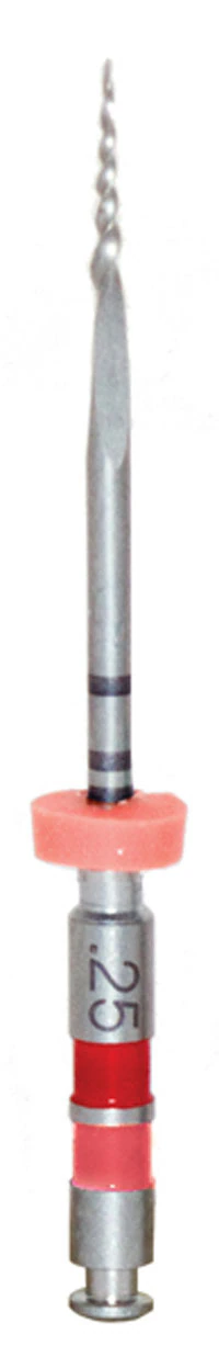 Kerr TF Twisted File, .10 Taper, 23mm, #25, Red, 3/Pk, 822-0253