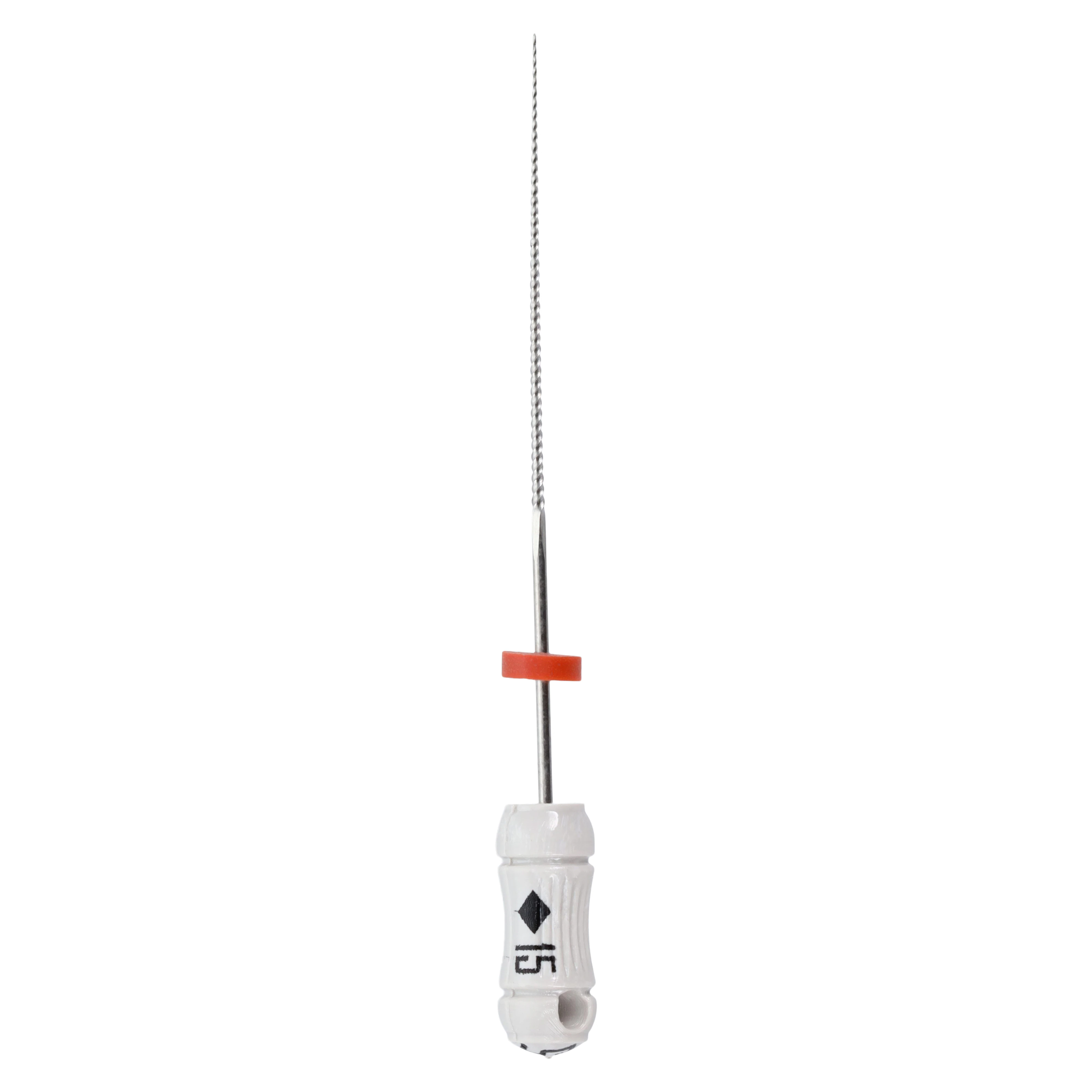 Kerr K-Flex Endodontic Files, #15, 30mm, White, Stainless Steel, 6/Box, 15214